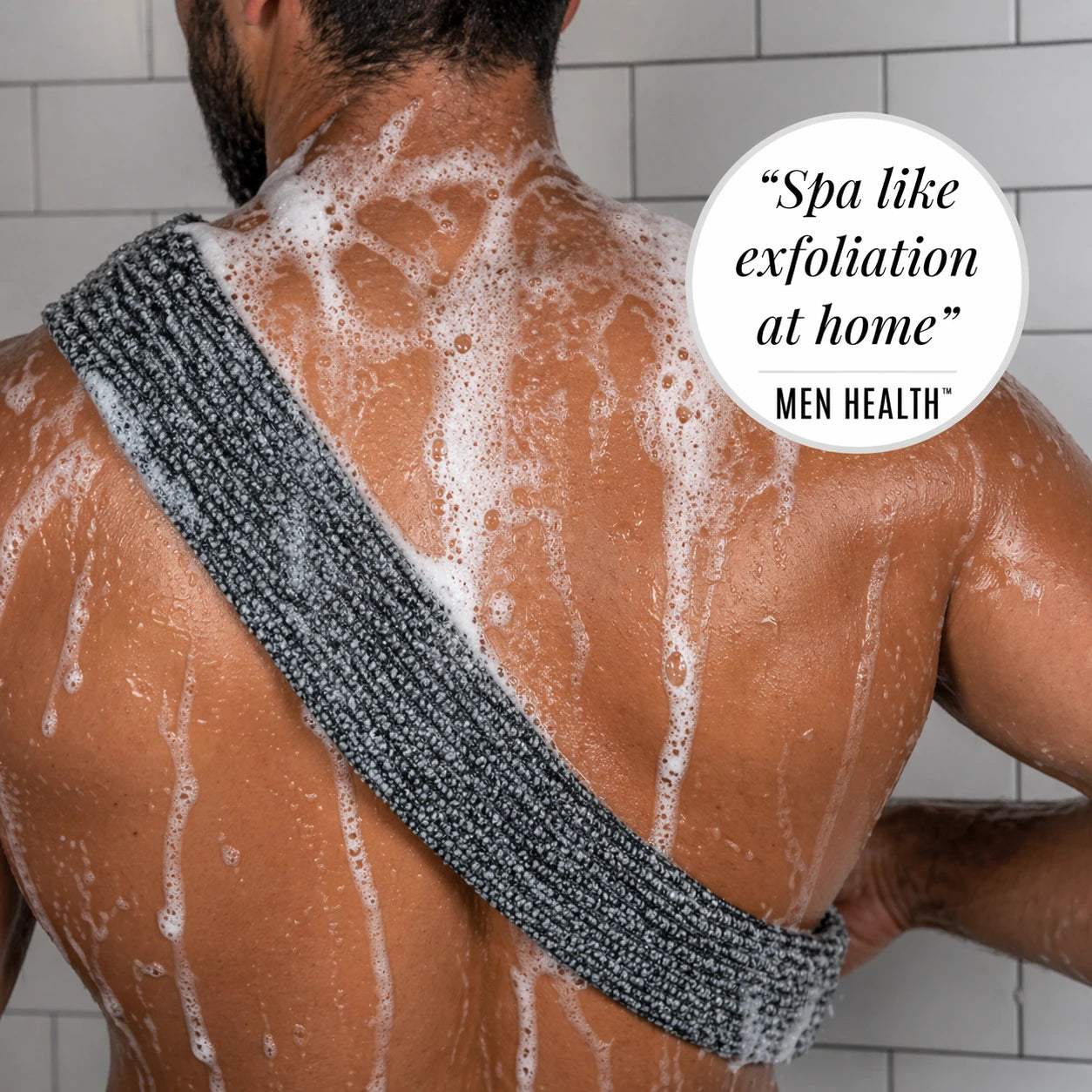 PROTAGONIST EXFOLIATING ANTIBACTERIAL SHOWER TOWEL